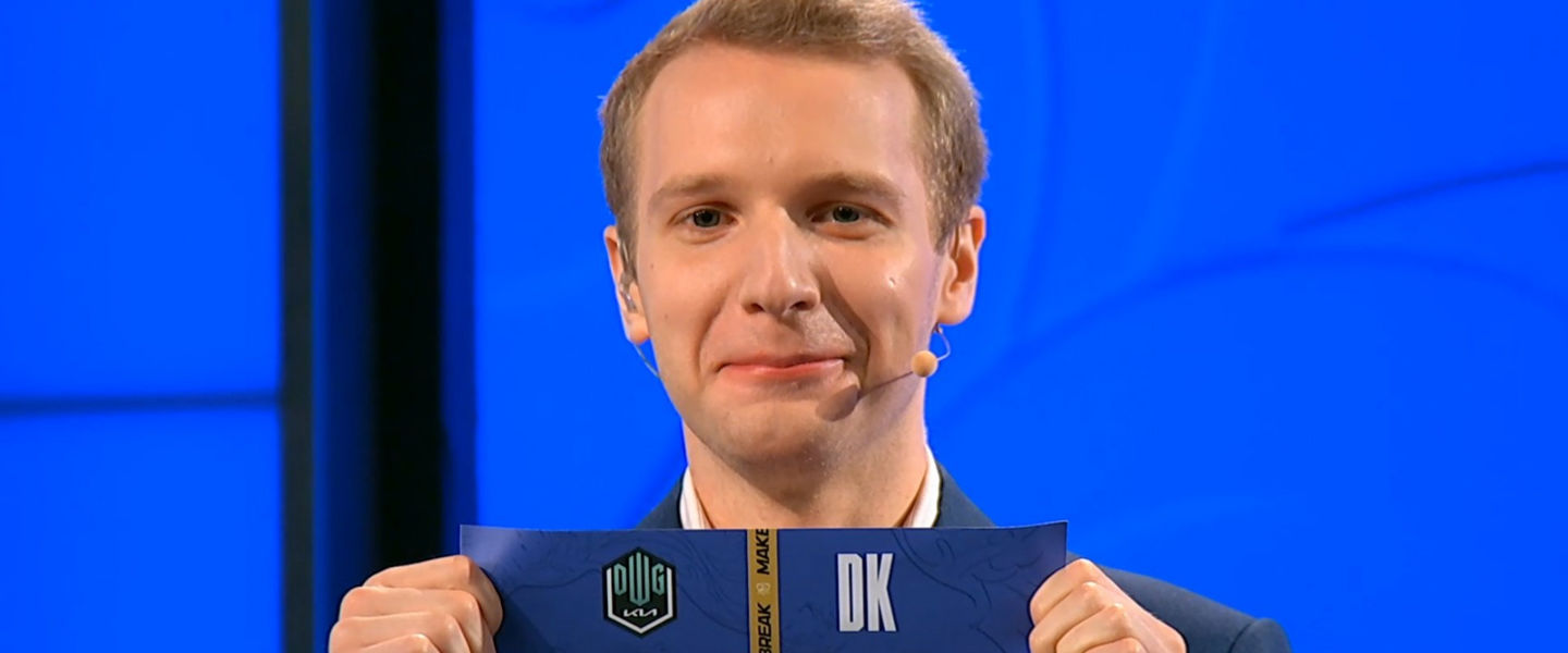 Jankos en el sorteo de Worlds 2021