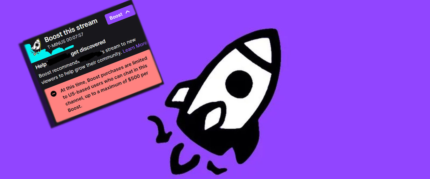 Twitch y los boosteos: ya activos