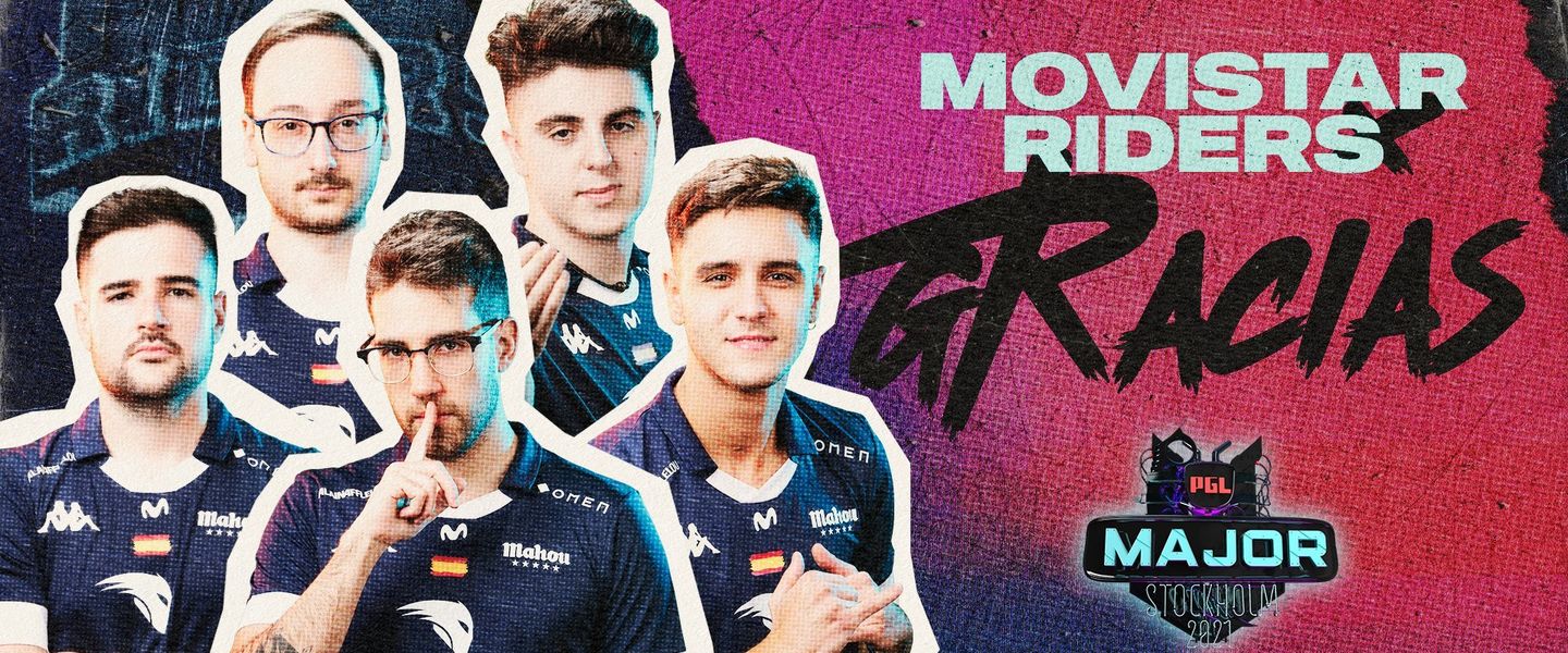 Movistar Riders ha sido el primer equipo español en participar en un Major