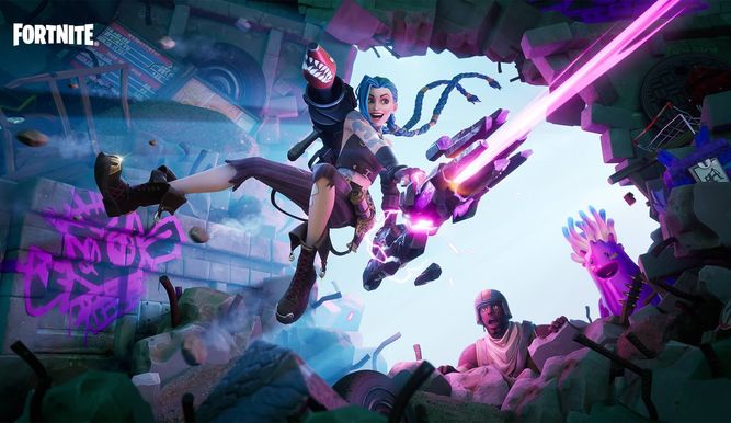 Jinx en Fortnite