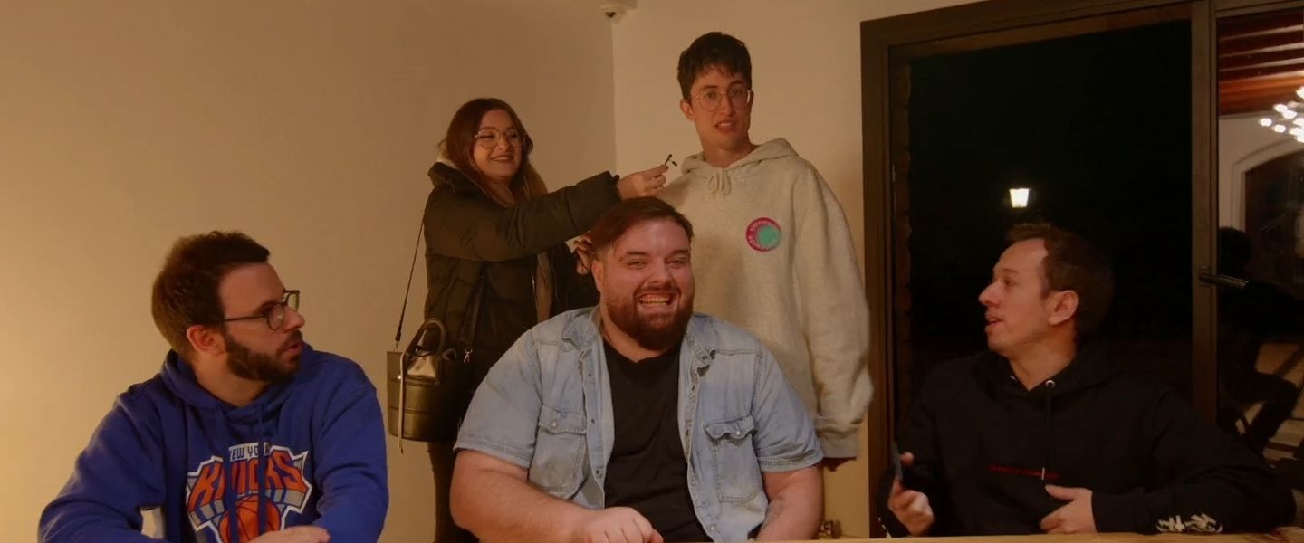 Suzy y Riobó junto a Barbe, Ibai y Knekro