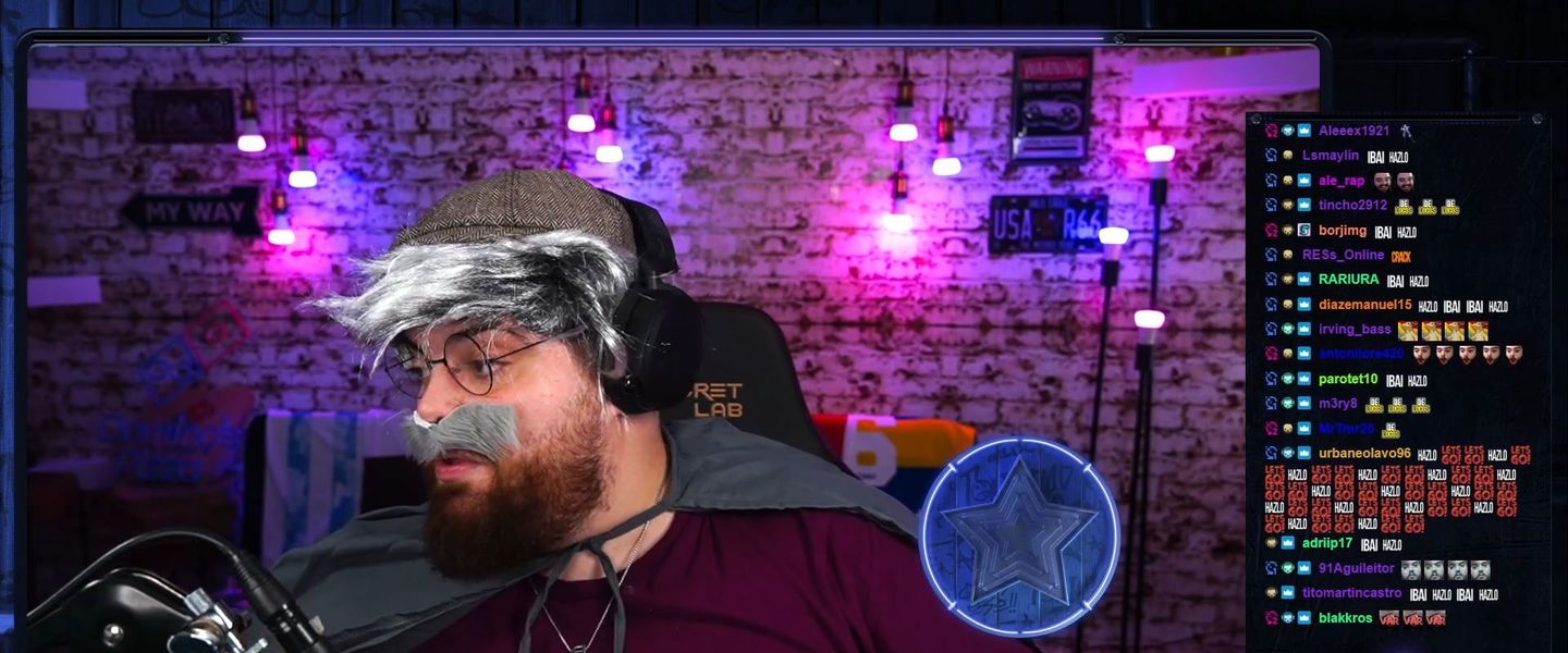Ibai de incógnito