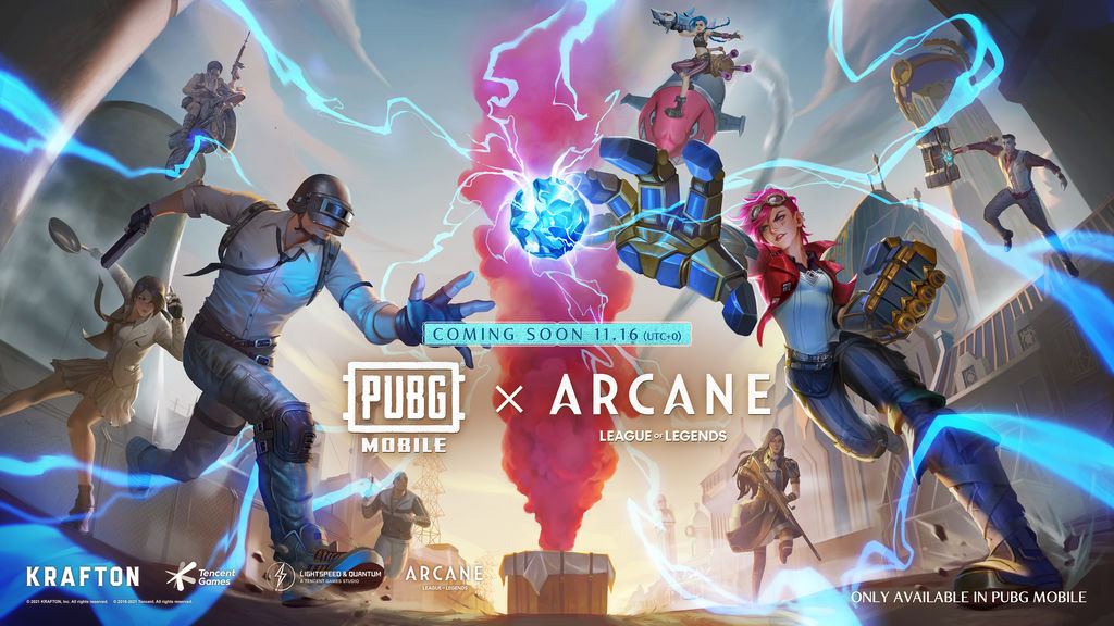PUBG Mobile y Arcane con un evento en el juego