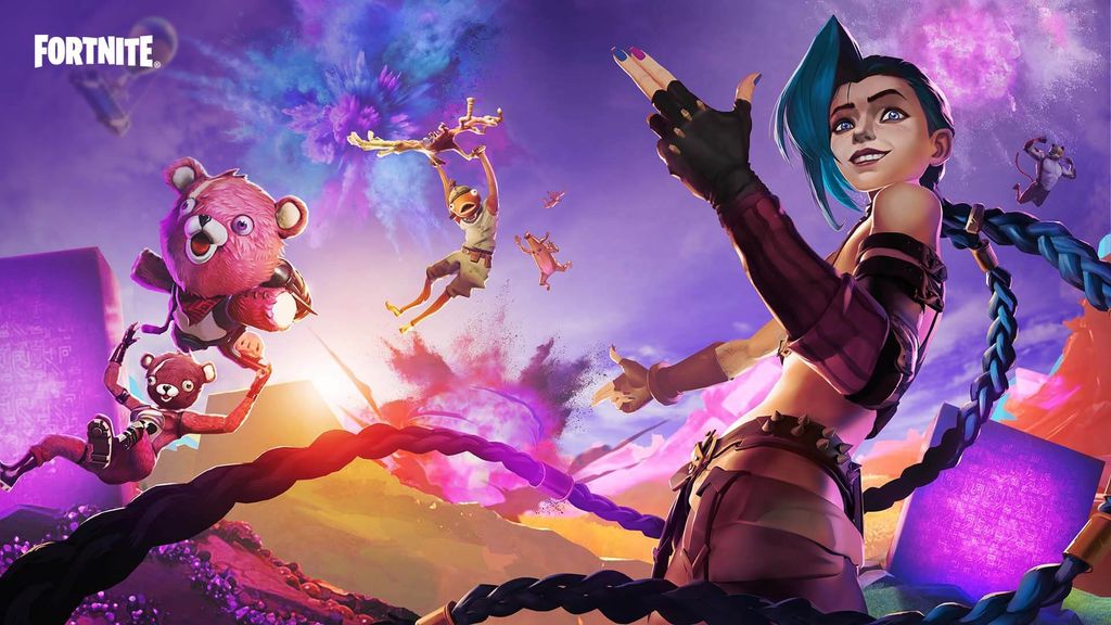 Jinx: personaje y aspecto exclusivo en Fortnite