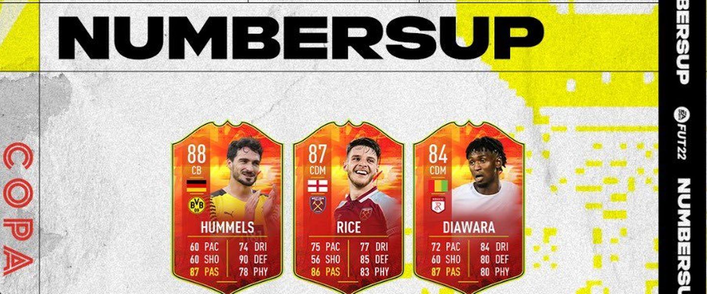 Jugadores y cómo funciona el evento NumbersUp de Adidas en FIFA 22