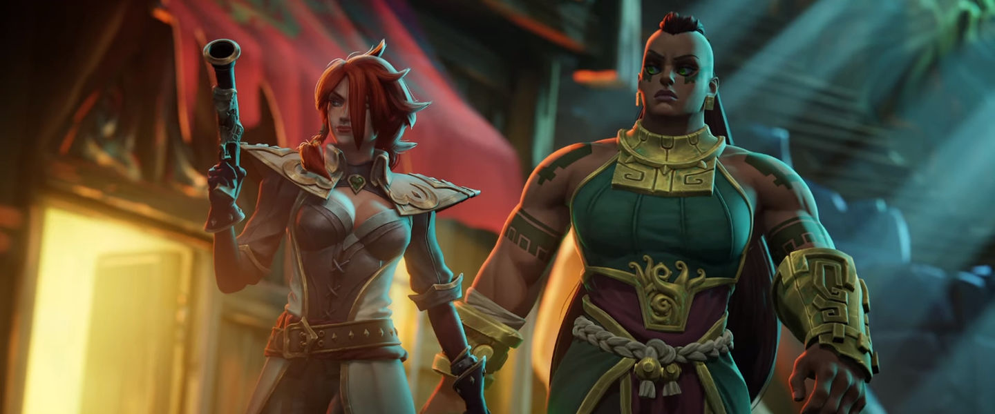Miss Fortune e Illaoi en un tráiler de Ruined King