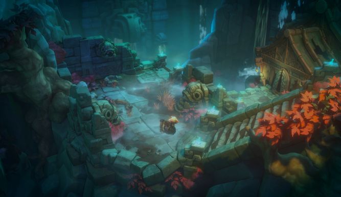 Las mazmorras en Ruined King: clave en el desarrollo de la trama