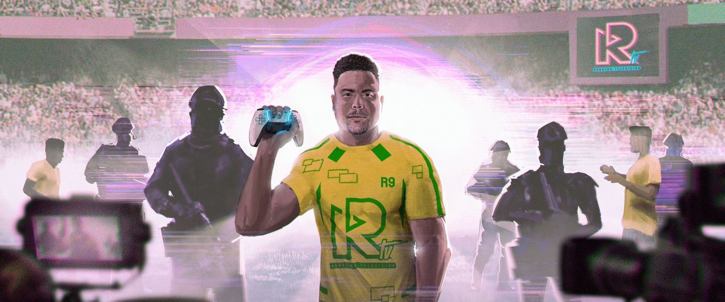 Ronaldo Nazario comienza en Twitch