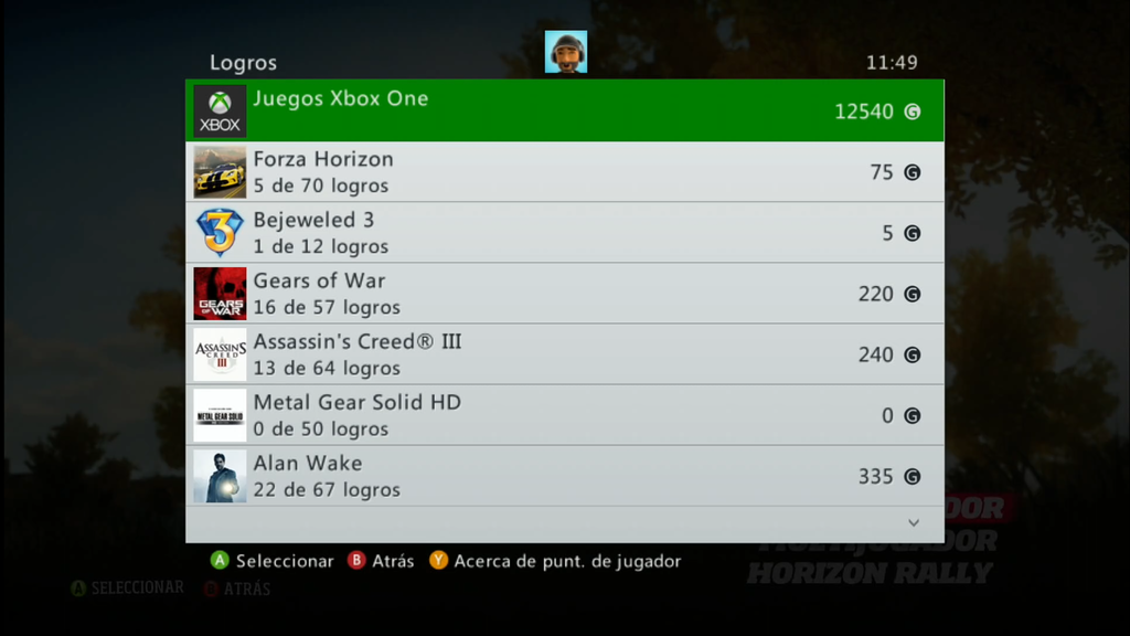 Logros Xbox