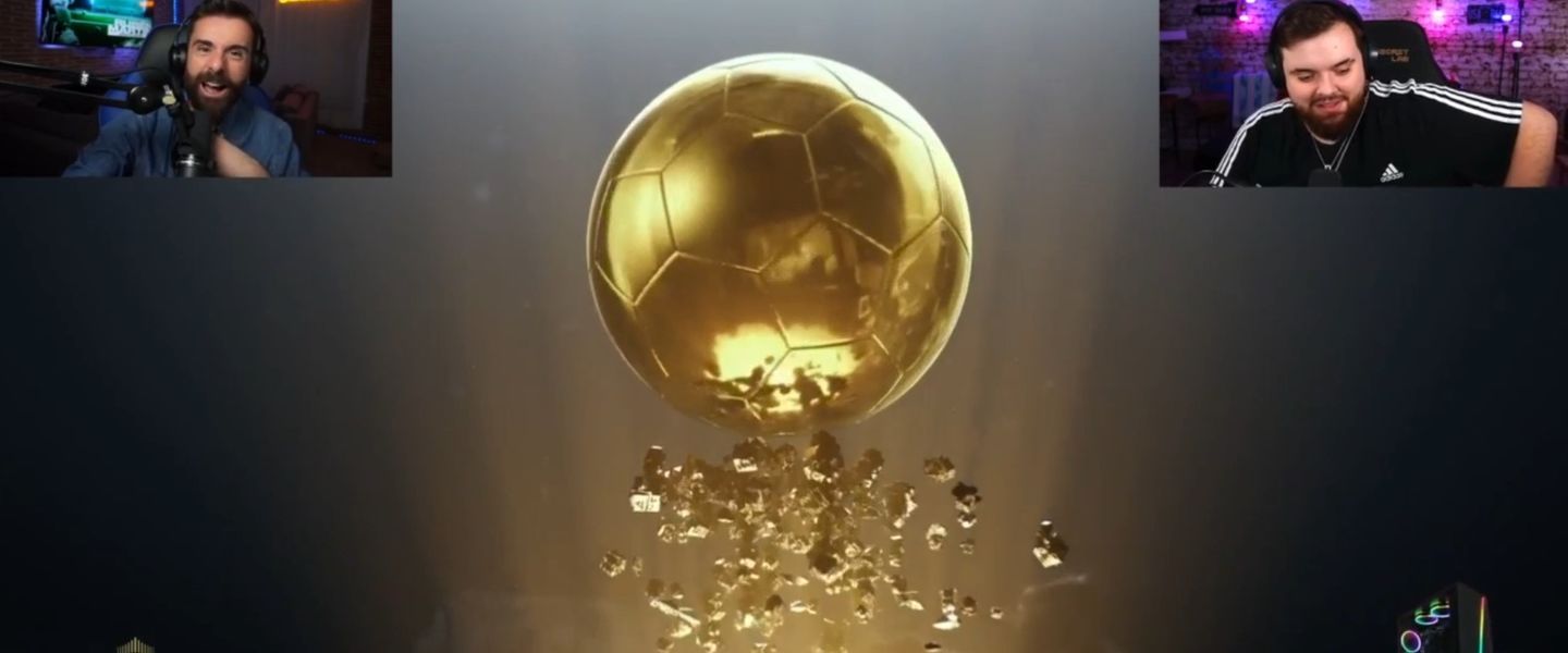 Ibai da el Balón de Oro en Twitch