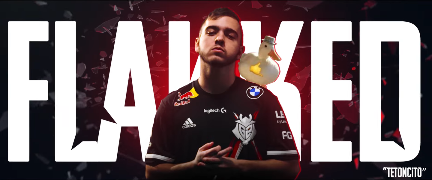 Flakked en el anuncio de G2