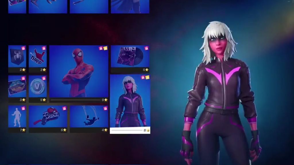 Skin sin identificar que aparece en el bloque de Spider-Man