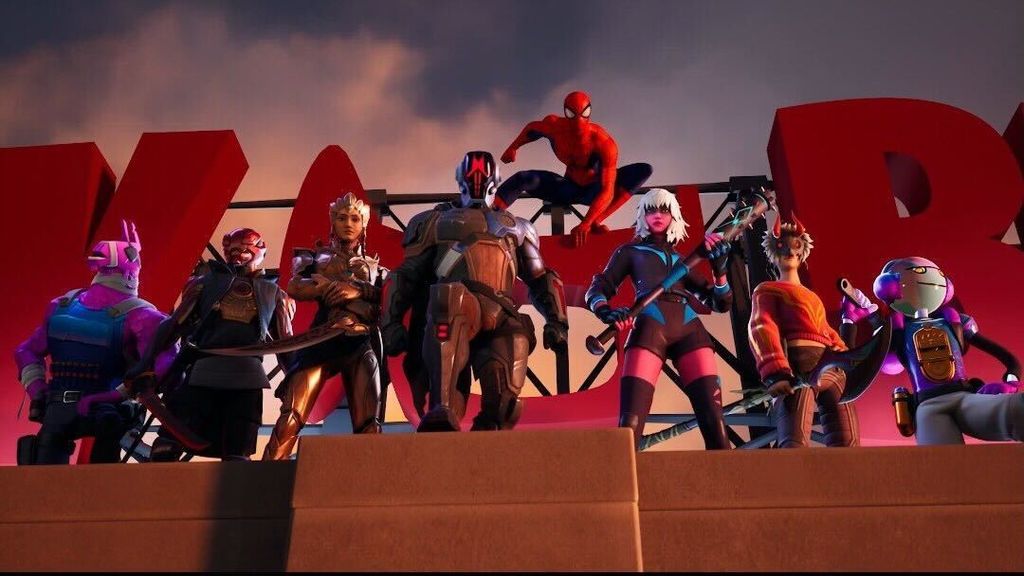 Todas las skins mostradas encima del Daily Bugle