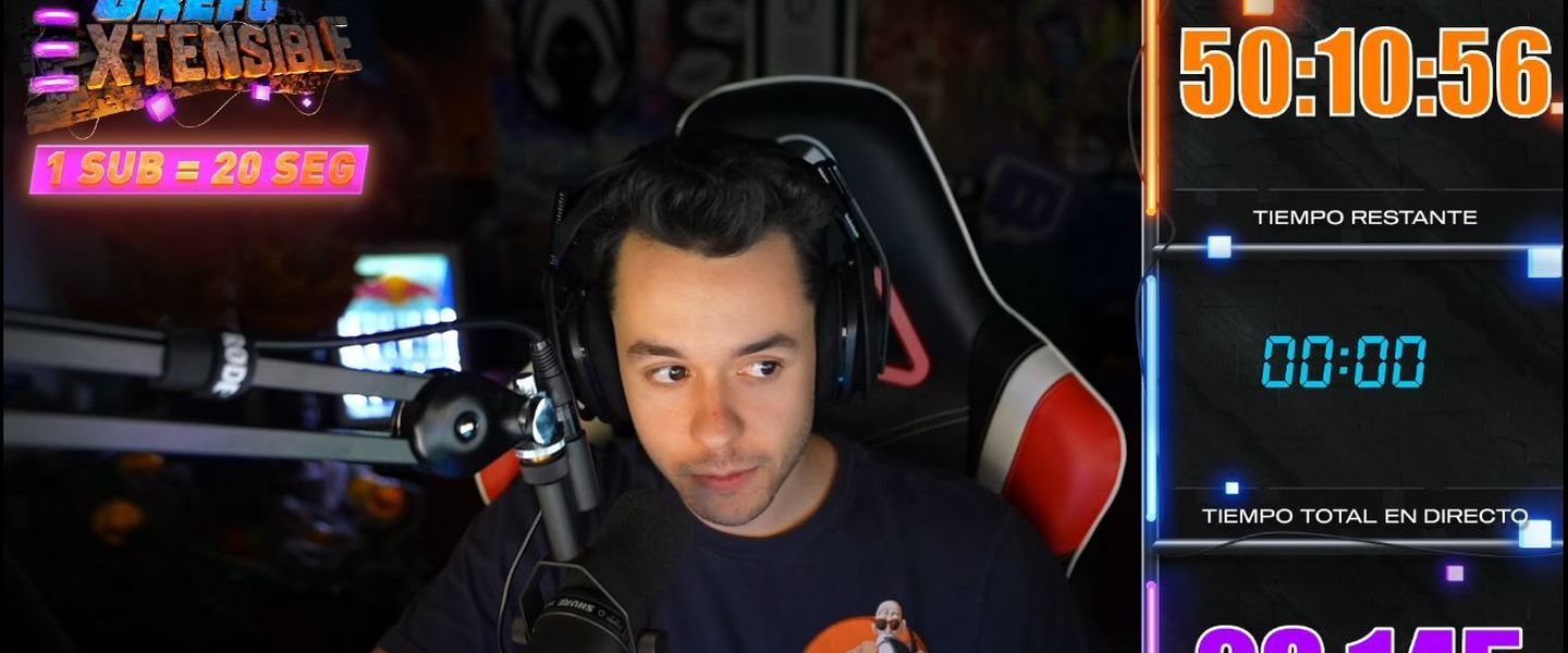 TheGrefg durante el extensible