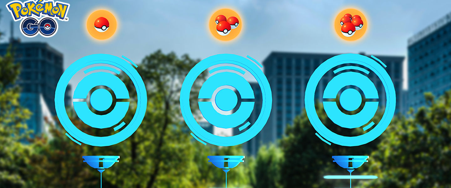 Las poképaradas tendrán tres niveles de mejora