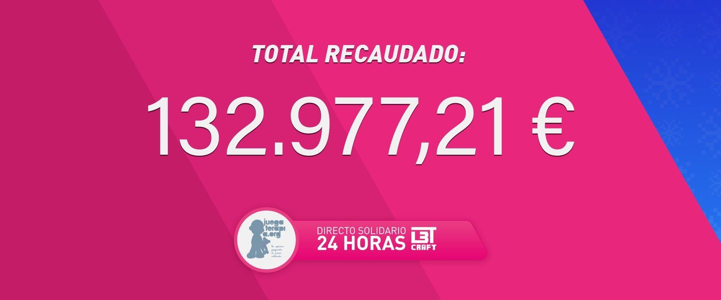 L3tCraft consigue el objetivo de dinero en el stream solidario