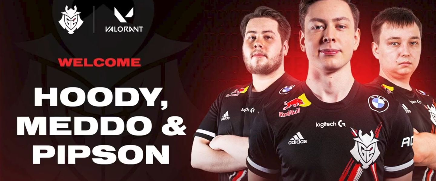 Nueva plantilla de G2 Esports en VALORANT