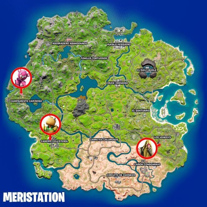 Mapa de ubicaciones