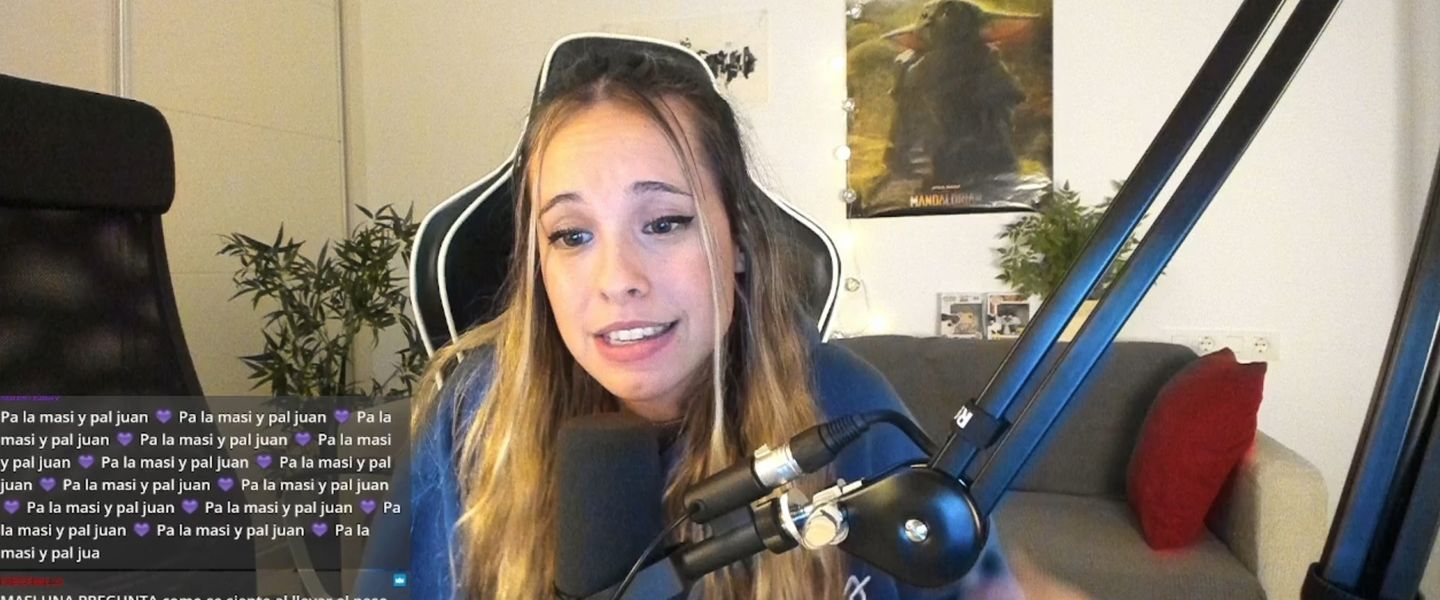 Masi en su estreno en Twitch