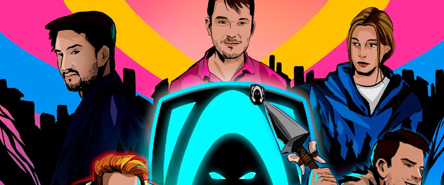 Ilustración con la que Heretics ha presentado al equipo