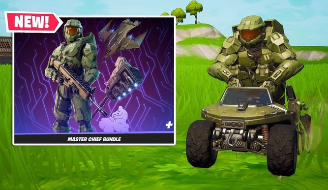 Warthog de Halo en Fortnite