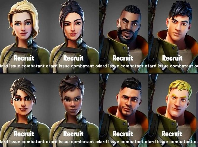 Skins predeterminadas