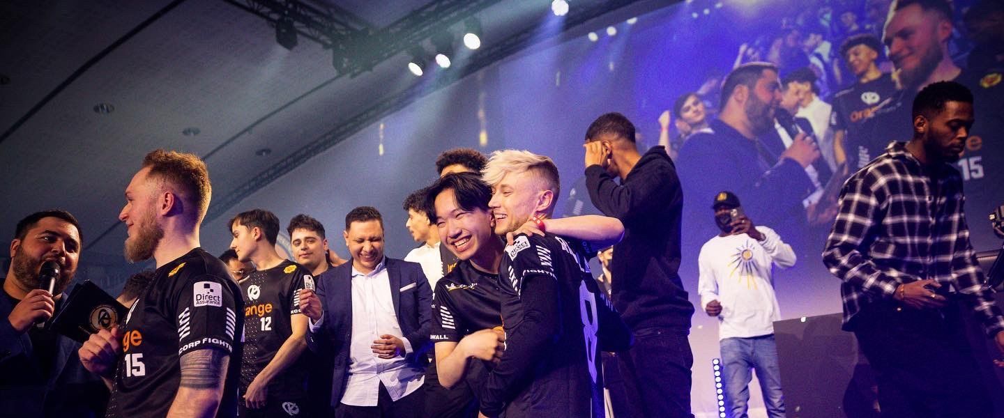Rekkles, celebrando la victoria ante KOI