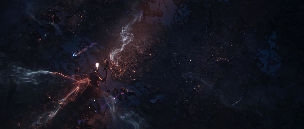 Un plano general de una parte de la cinemática