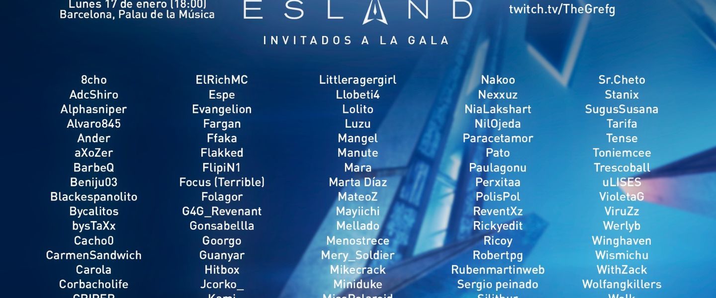 Lista completa de invitados