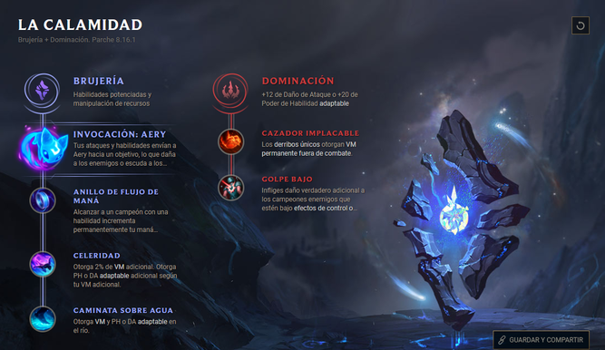 Si quieres probar a este personaje, deberías jugar con estas runas