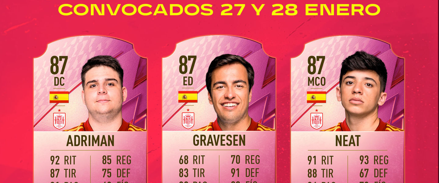 Convocados España para la FIFAe Nations