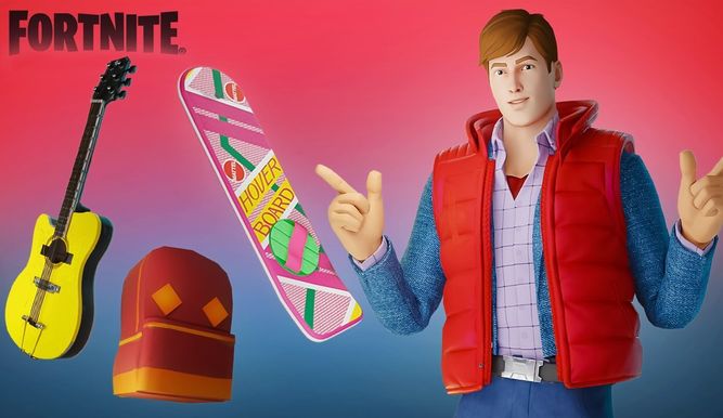 Concepto de Skin Marty Mcfly