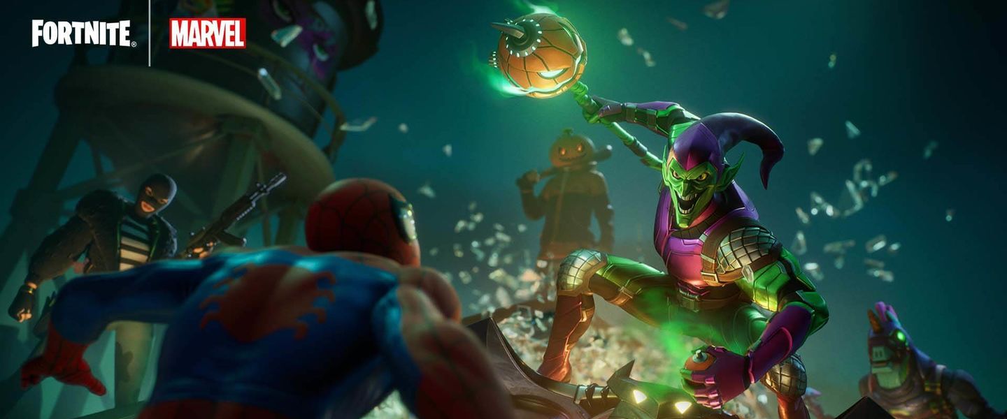 Duende Verde y Spider-Man Fortnite