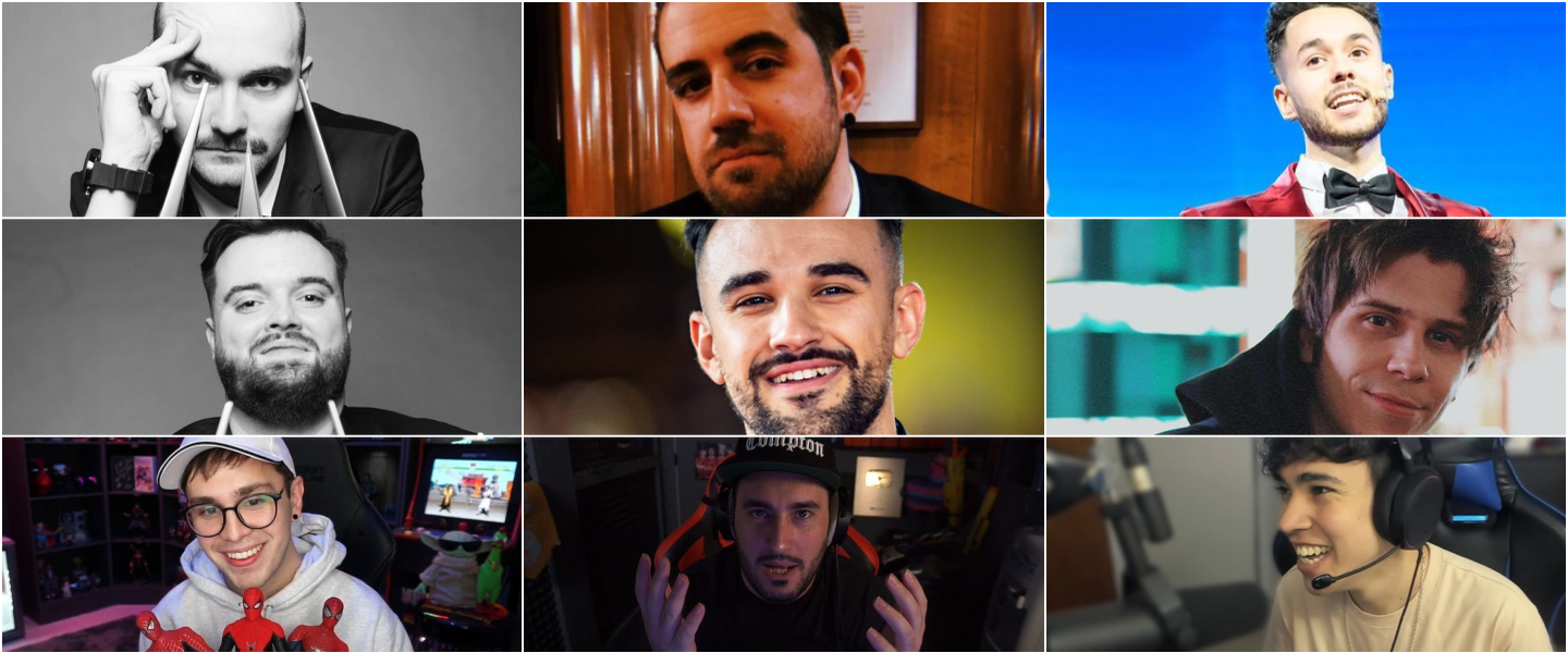 Los creadores hispanohablantes más vistos de enero