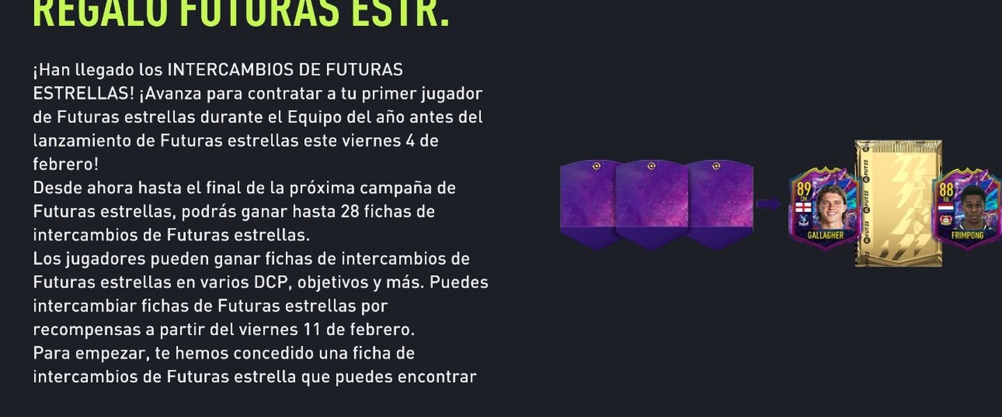 Future Stars de FIFA 22 (futuras estrellas)