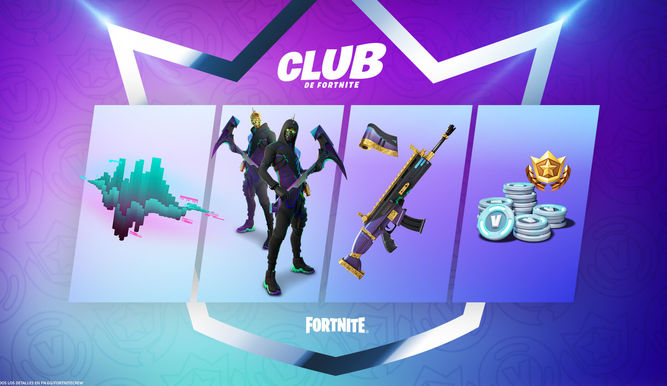 Skin Club de Fortnite Febrero