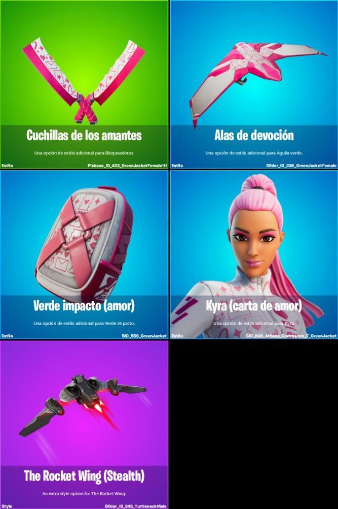 Variantes de objetos