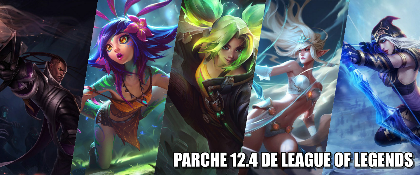 Lucian, Neeko, Zeri, Janna y Ashe