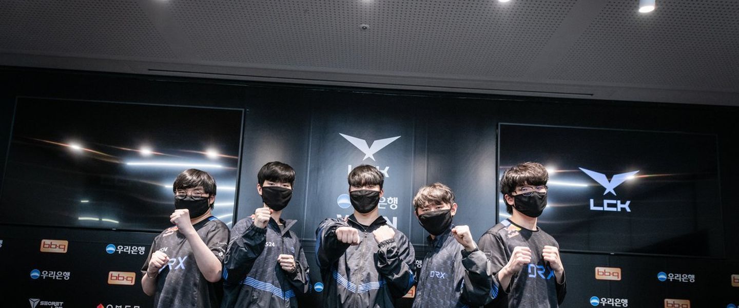 DRX logró la machada de ganar el primer mapa con cuatro jugadores de su academia