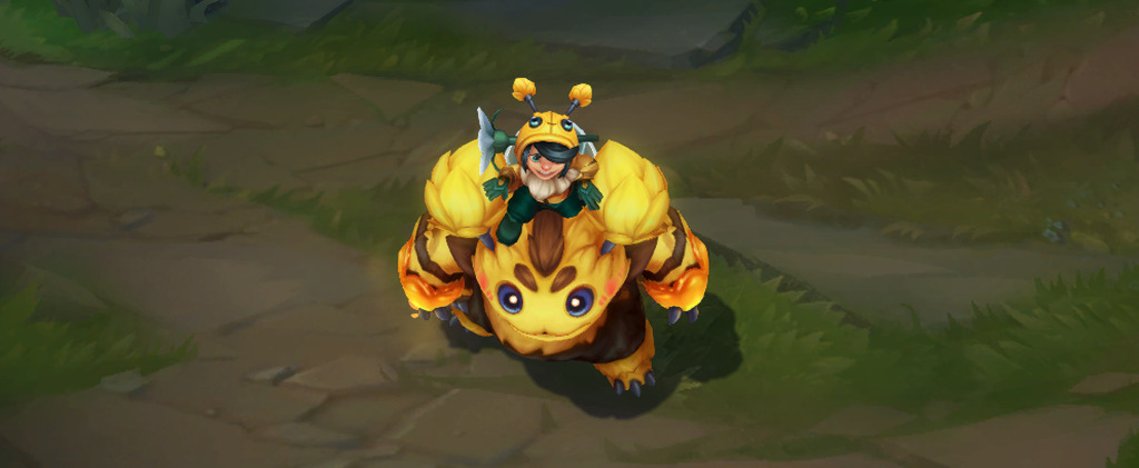 Nunu y Abejillump dentro del juego