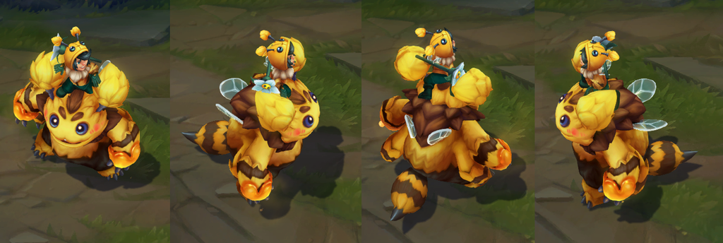 Nunu y Abejillump dentro del juego