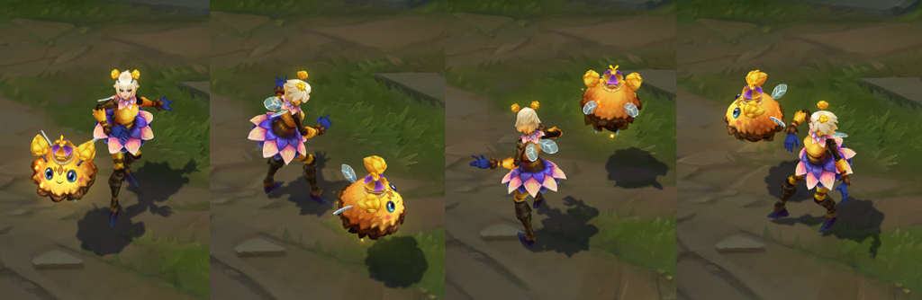 Orianna abeja dentro del juego