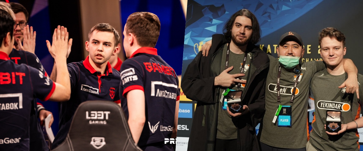 Gambit o Virtus.Pro se quedan fuera de la BLAST
