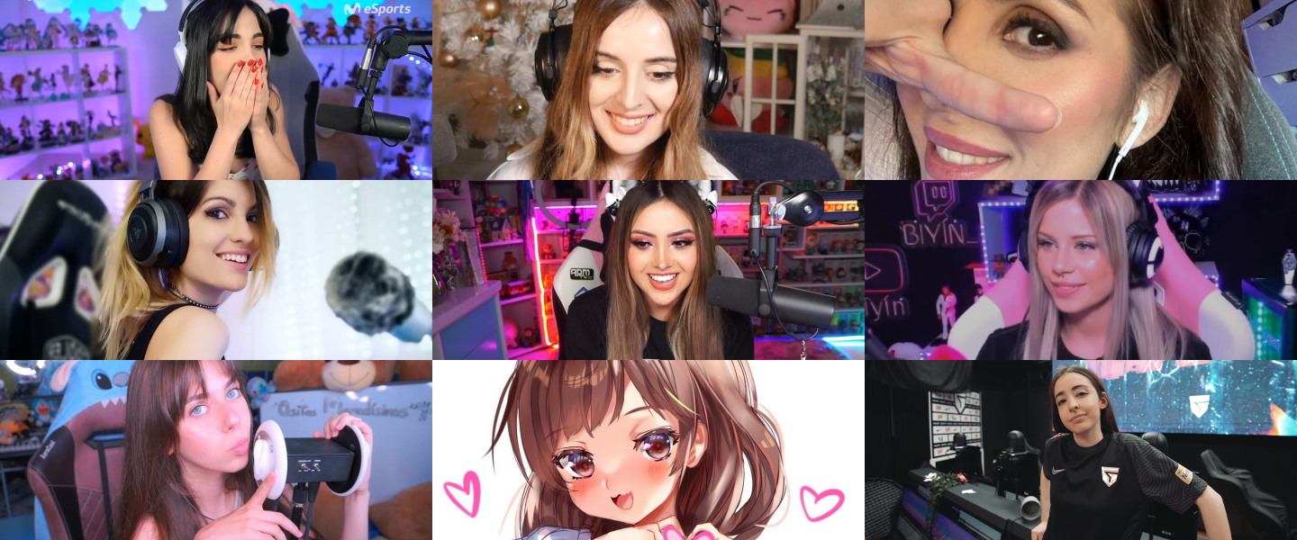 Las 10 streamers con más horas de visualización en febrero 2022