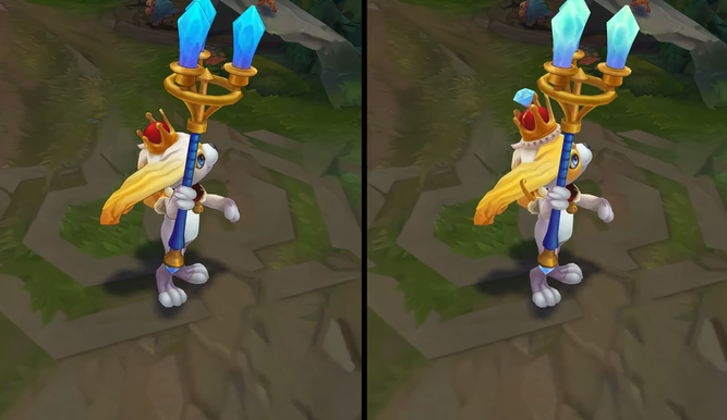El aspecto de Fizz no cambia casi nada