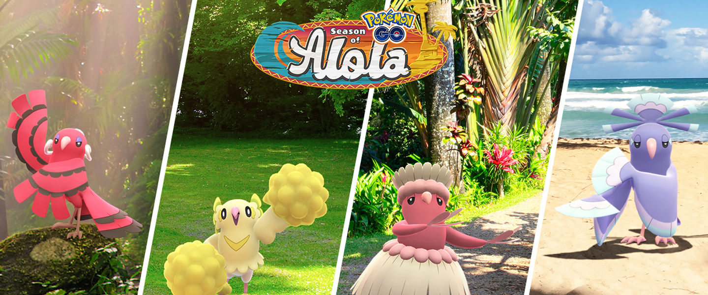 Las cuatro formas de Oricorio