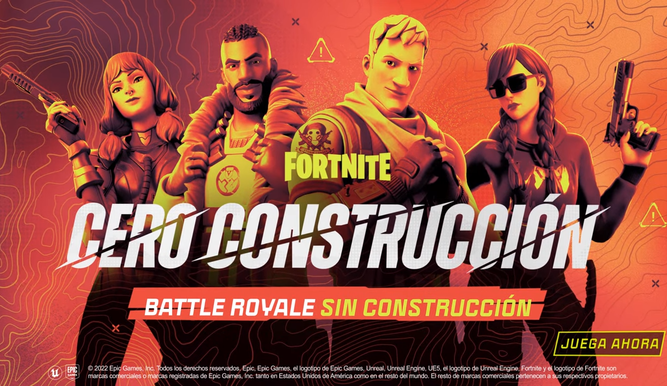 Fortnite Cero Construcción