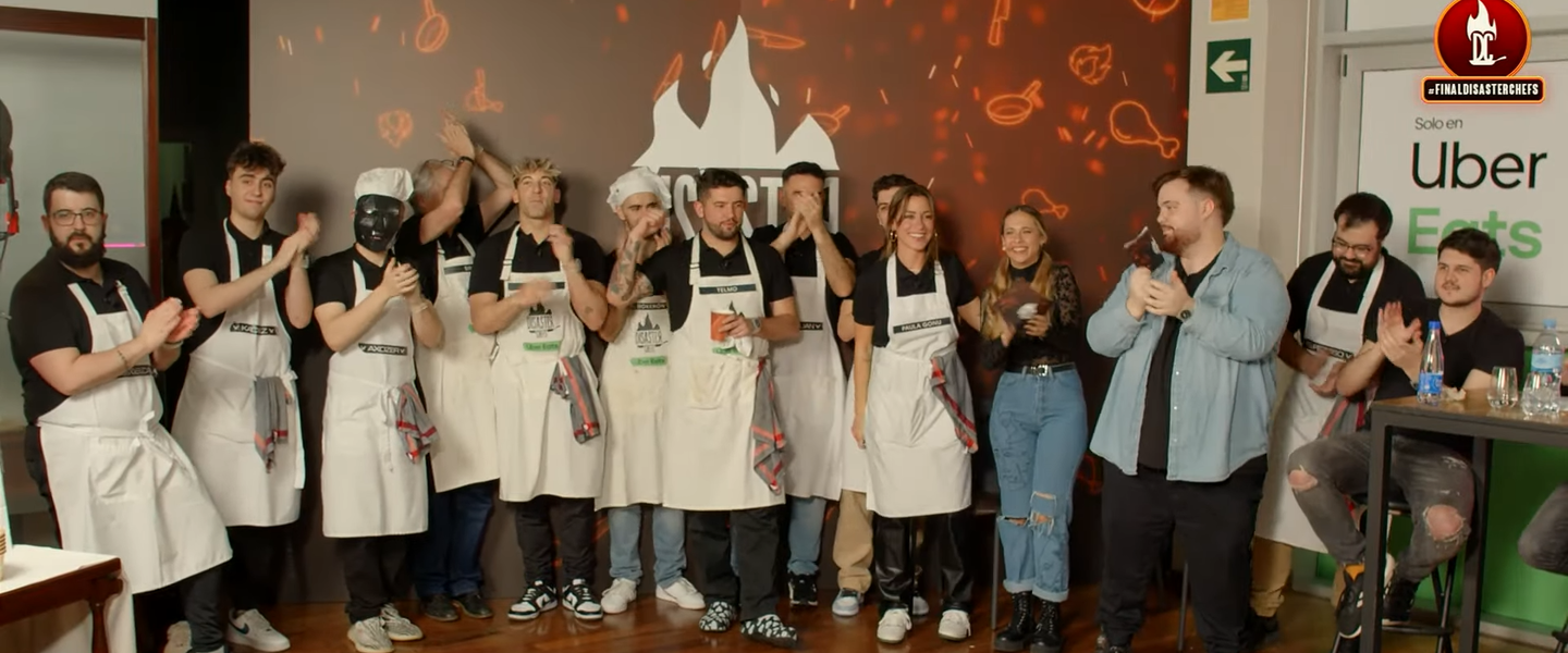 Momento final de Disaster Chefs