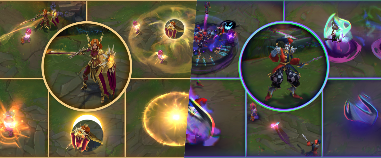 Leona y Shaco: dos de los reworks visuales