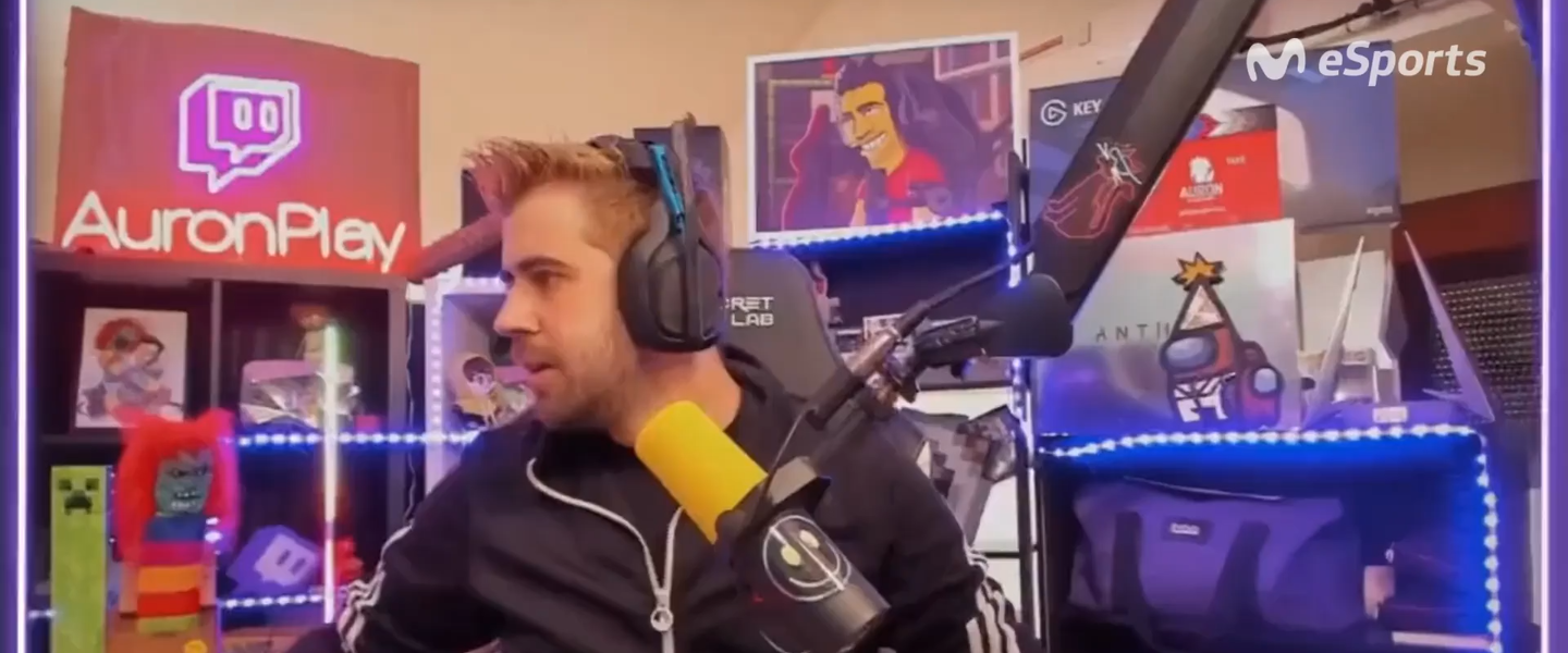 Vídeo | Auronplay se queda: estará un año más en Twitch